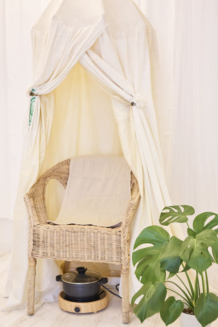 よもぎ・ハーブ蒸し